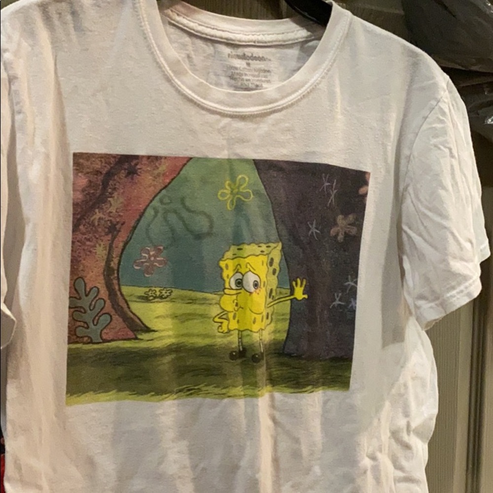 Men’s spongebob shirt